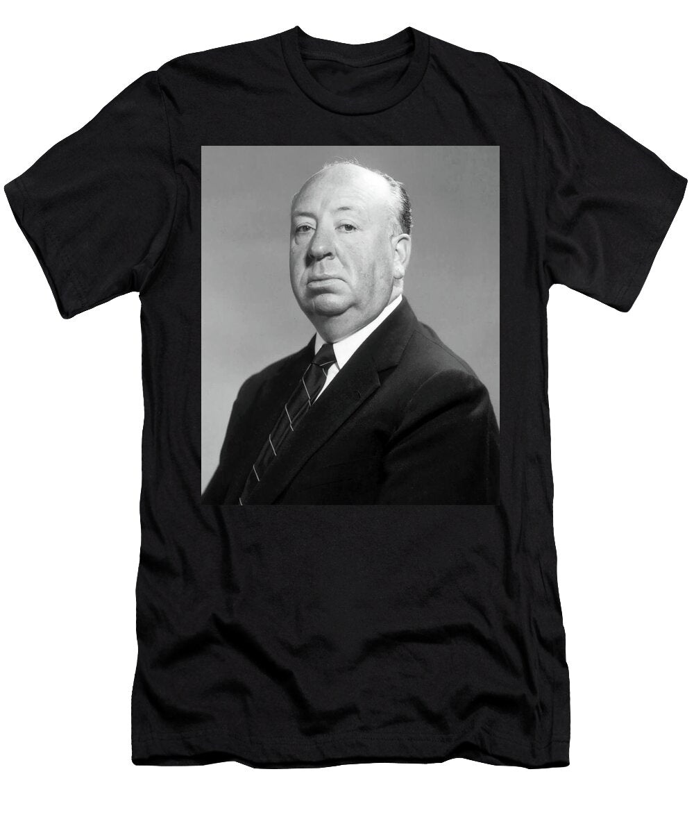 Alfred Hitchcock Portrait Esoterica Art Agency T-Shirt
