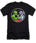 Alien Astronaut Arm Wrestling Nikolay Todorov T-Shirt