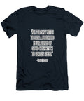 All Tyranny Needs to Gain a Foothold Is for People of Good Conscience to Remain Silent Tom Hill T-Shirt