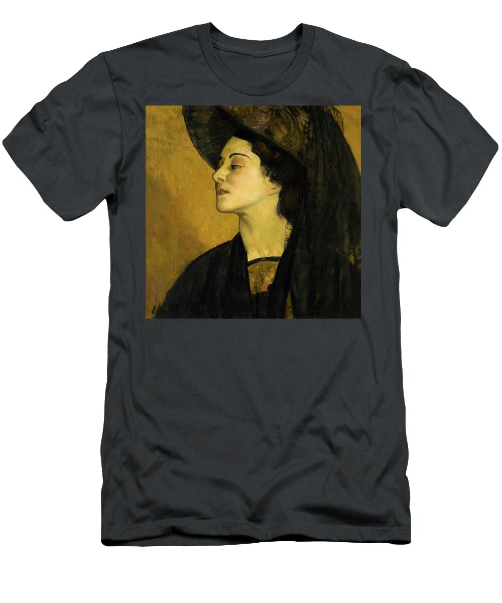 Alla Nazimova 1910 Edward Emerson Simmons T-Shirt