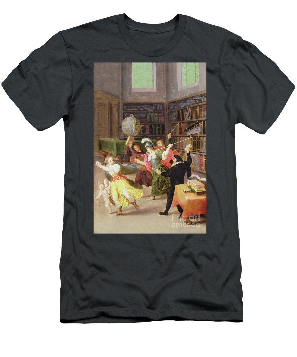 Allegory of Love and Ignorance Wisdom and Learning Adriaen Van Stalbemt T-Shirt