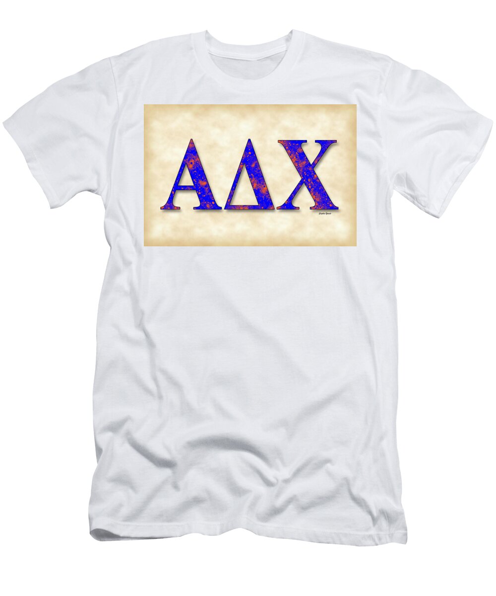 Alpha Delta Chi Parchment Stephen Younts T-Shirt