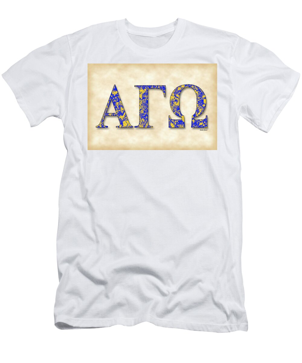 Alpha Gamma Omega Parchment Stephen Younts T-Shirt