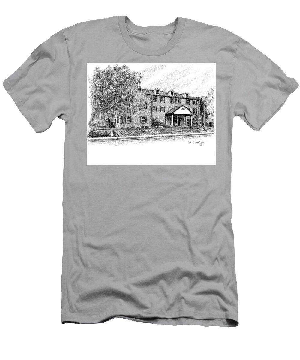 Alpha Gamma Rho Fraternity Purdue University West Lafayette Indiana Stephanie Huber T-Shirt