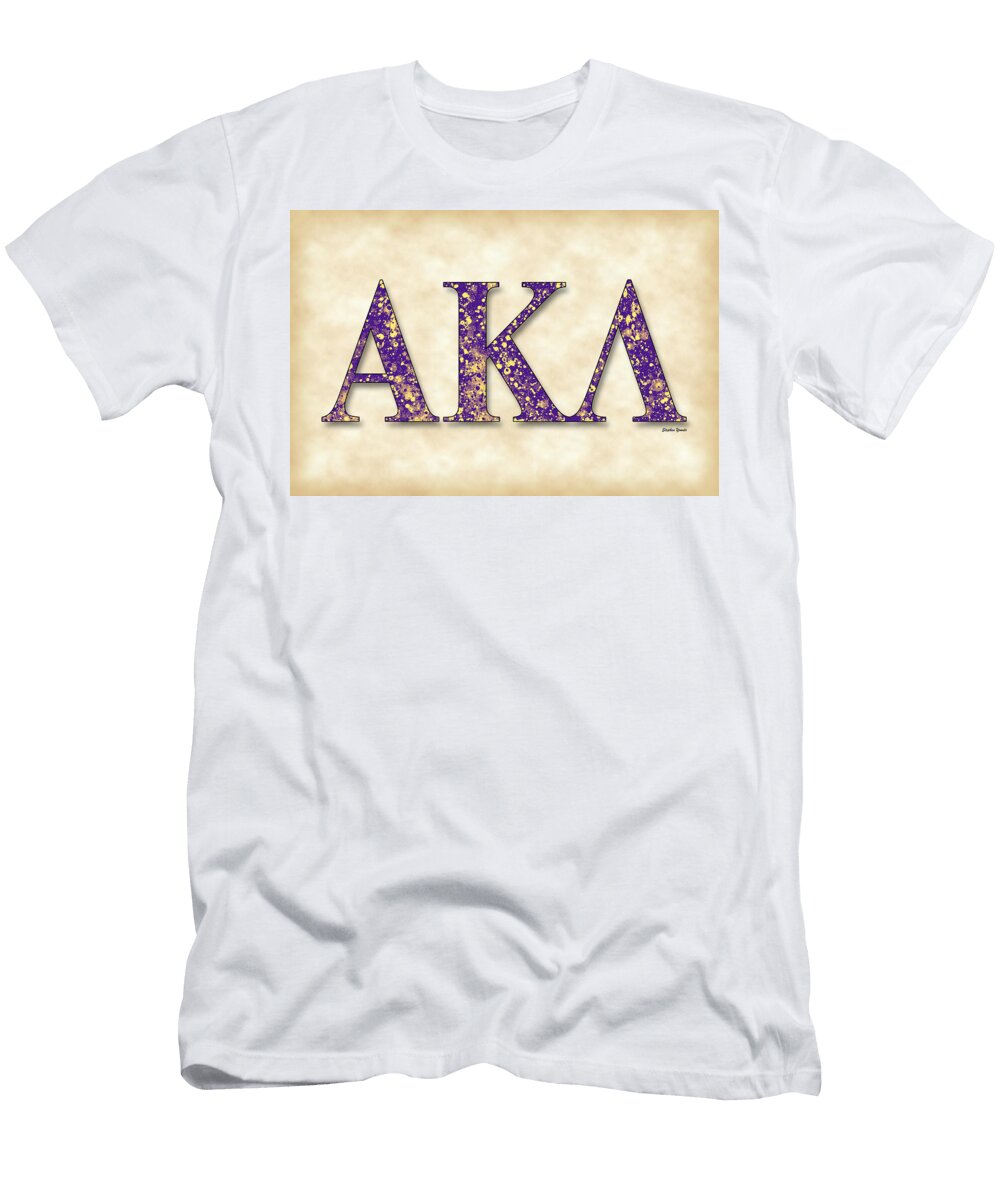 Alpha Kappa Lambda Parchment Stephen Younts T-Shirt