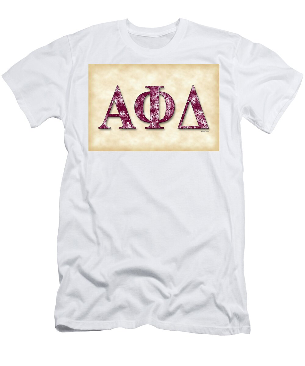 Alpha Phi Delta Parchment Stephen Younts T-Shirt