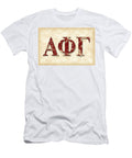 Alpha Phi Gamma Parchment Stephen Younts T-Shirt