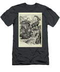 Alpine Ibex Capra Ibex M3 Historic Illustrations T-Shirt