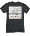 Always Look on the Pink Side of Life Tina Lecour T-Shirt