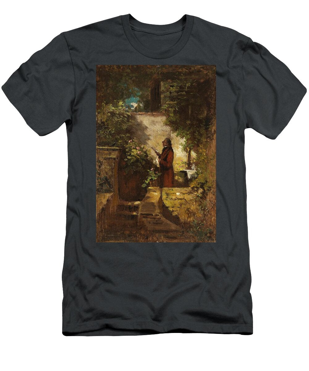 Am Sonntagmorgen Art Carl Spitzweg German T-Shirt