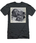 American Bison Bison Bison M2 Historic Illustrations T-Shirt