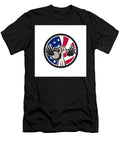 American Hand Barbell Kettlebell USA Flag Aloysius Patrimonio T-Shirt