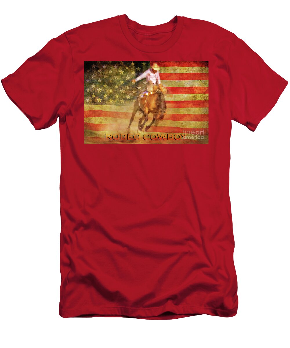 American Rodeo Cowboy Randy Steele T-Shirt