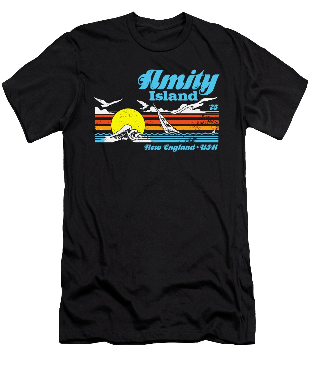 Amity Island Kenneth Azevedo T-Shirt