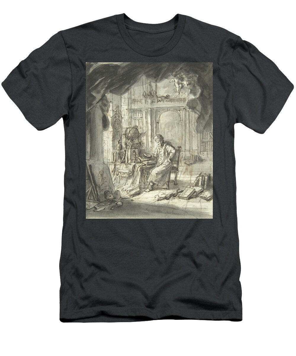 An Oriental Astronomer in His Study Th Century Martin Johann Schmidt T-Shirt