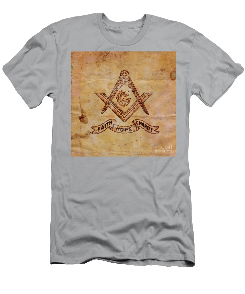 Ancient Freemasonic Symbolism By Pierre Blanchard Pierre Blanchard T-Shirt