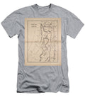 Ancient Map of Palestine Central A1ridge Historic Illustrations T-Shirt