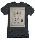 Ancient Painted Plate Bat O4 Historic Illustrations T-Shirt