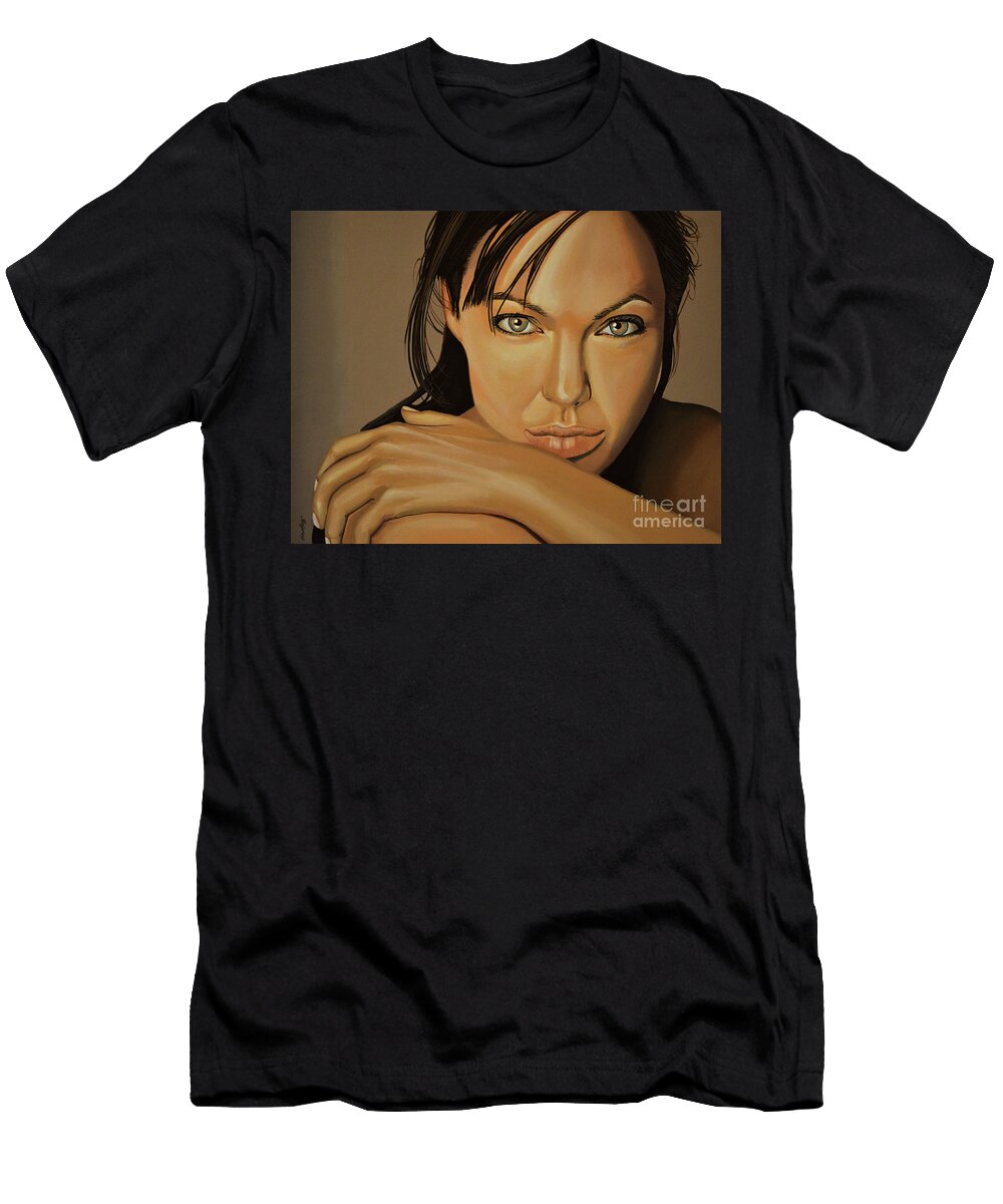 Angelina Jolie Voight Paul Meijering T-Shirt
