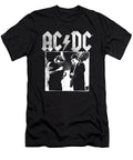 Angus and Brian Distressed Photo Ac DC T-Shirt