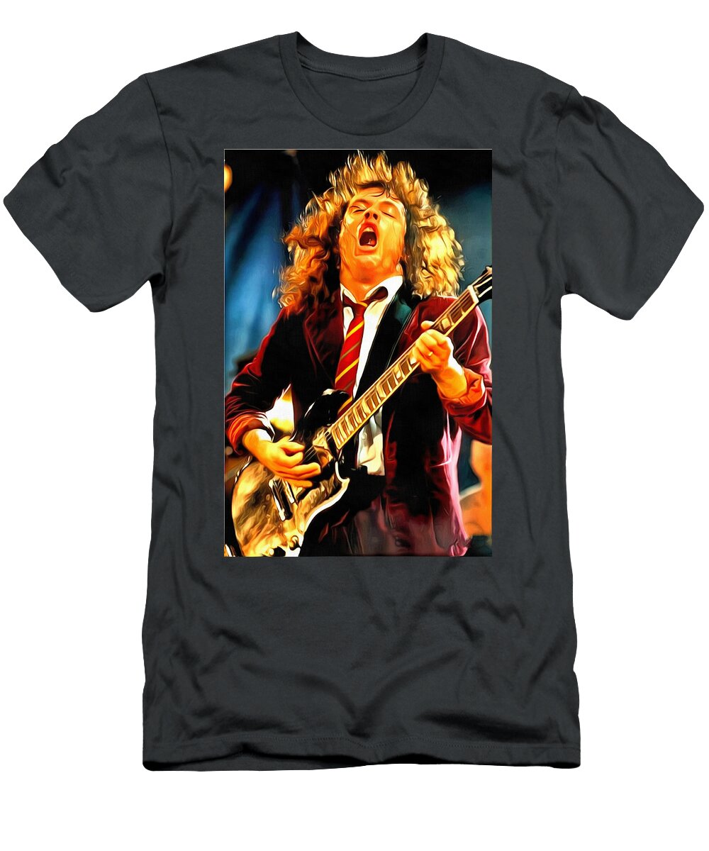 Angus Young Galeria Trompiz T-Shirt