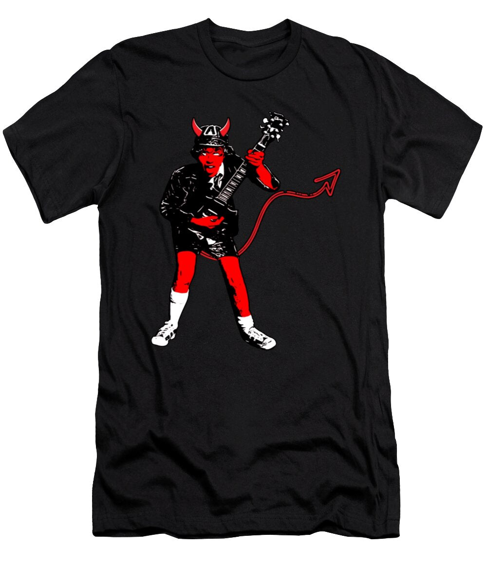 Angus Young on Stage Eileen Dasher T-Shirt