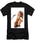 Angus Young Watercolour Portrait Print Ac DC Guitar Legend Wall Art Dcg Art T-Shirt