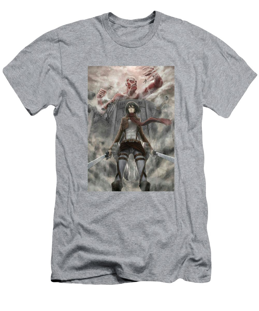 Anime Girl Attack Monster Leon Jackson T-Shirt