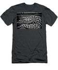 Antique Cowboy Spur on Old Rope in Black and White Paul Ward T-Shirt