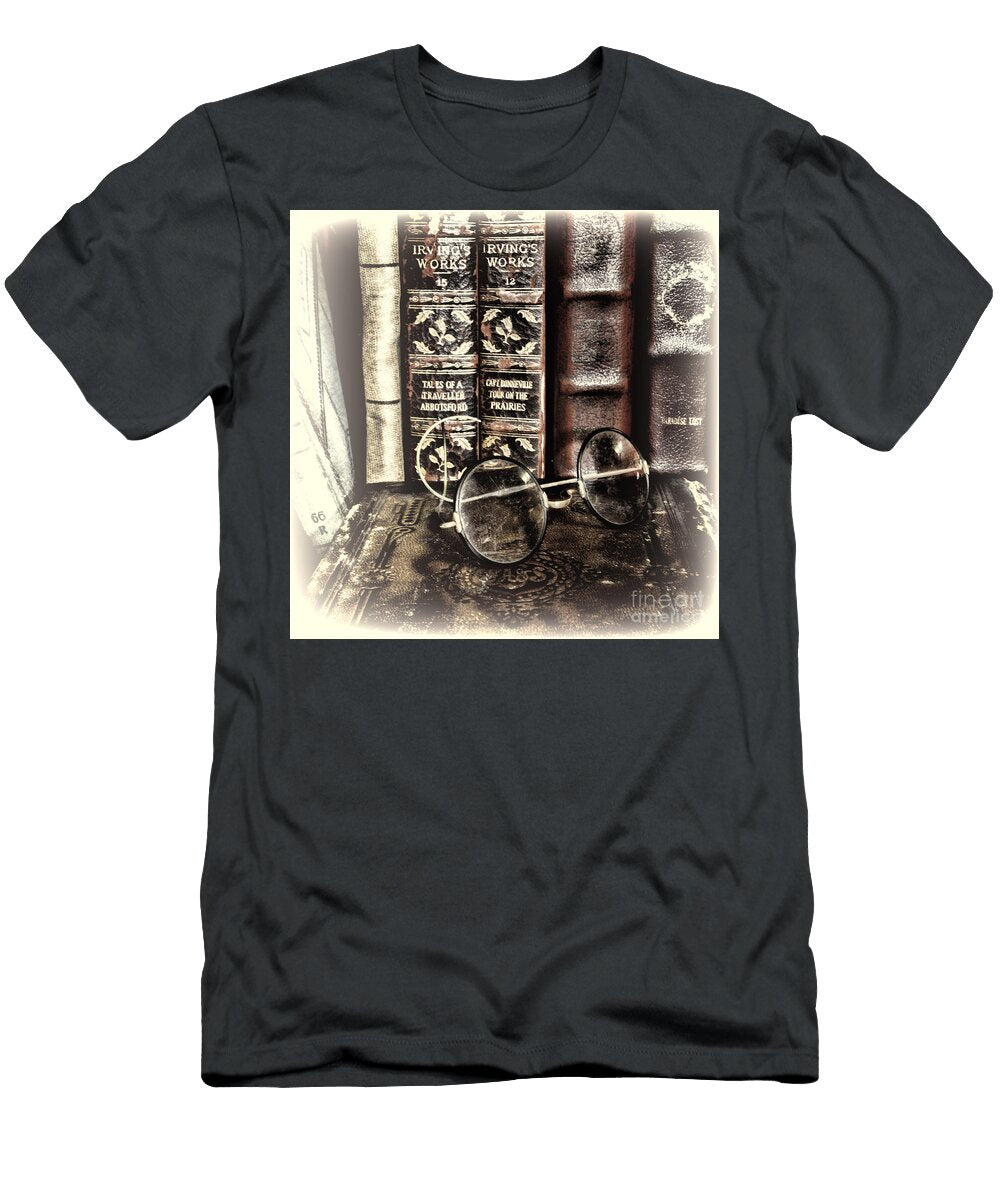 Any Booklovers Out There Square Artistic Paul Ward T-Shirt