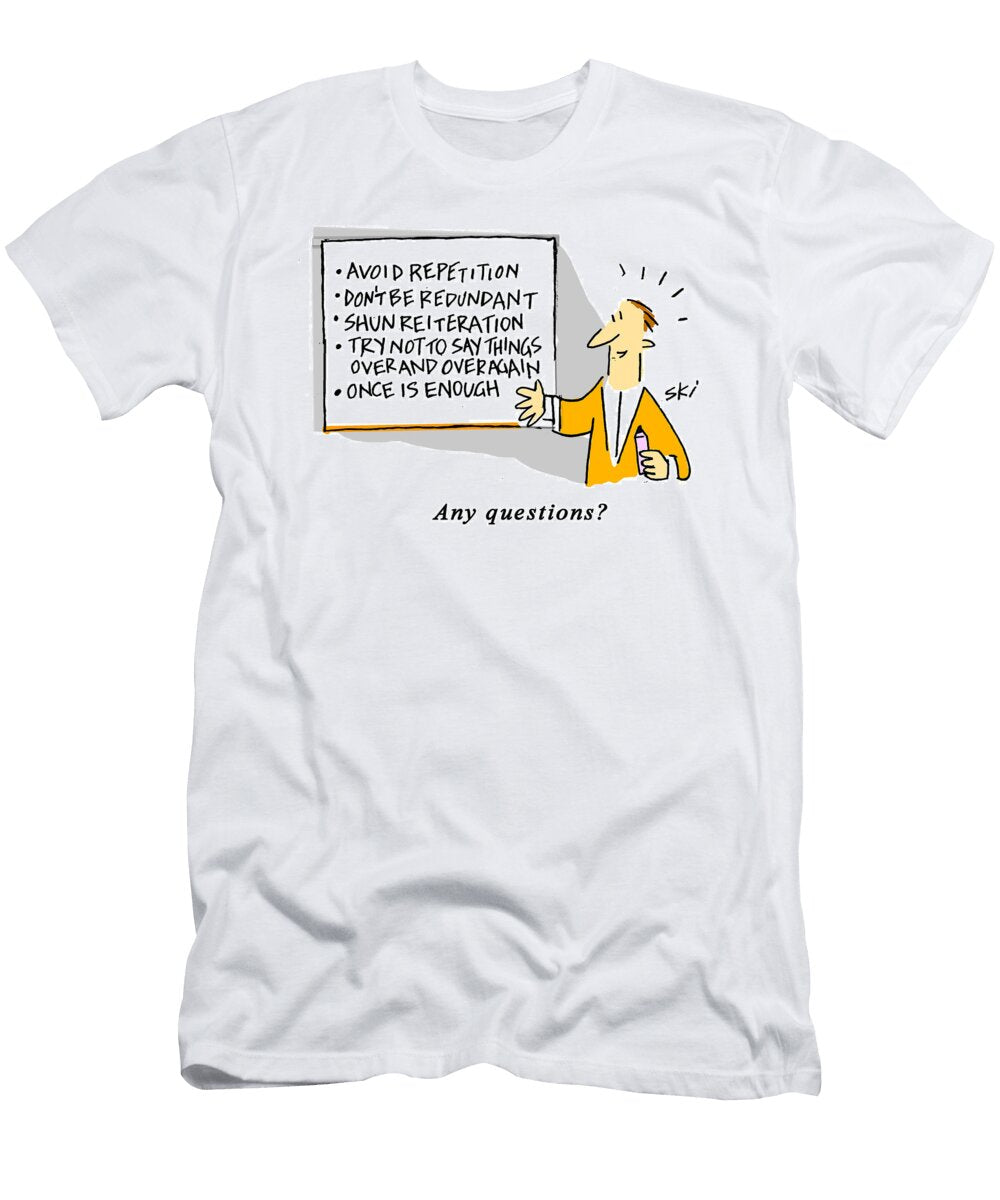 Any Questions Mark Dubowski T-Shirt