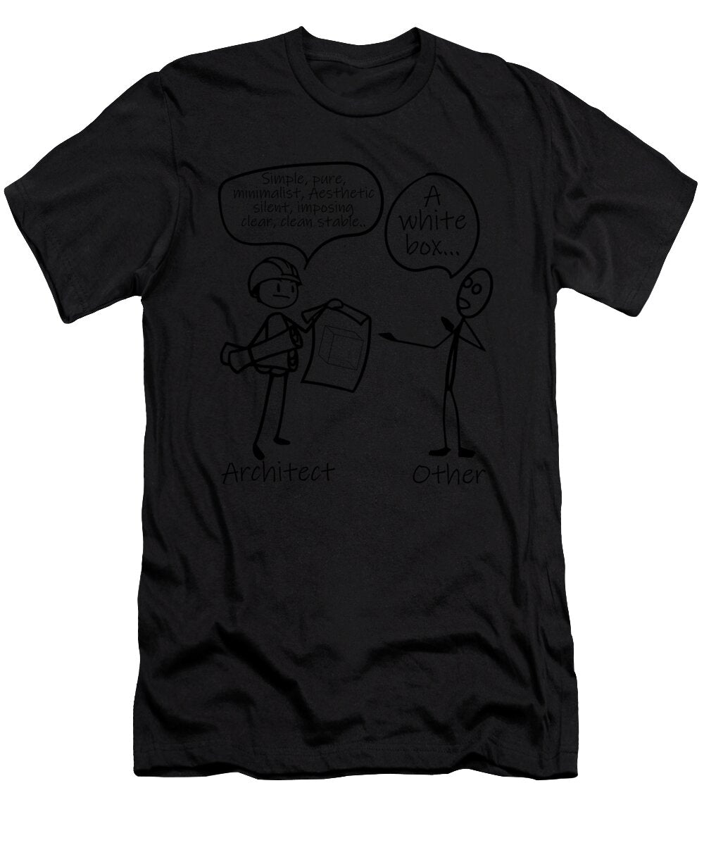 Architect Cute Architecture Building Construction Gift Jan Deelmann T-Shirt