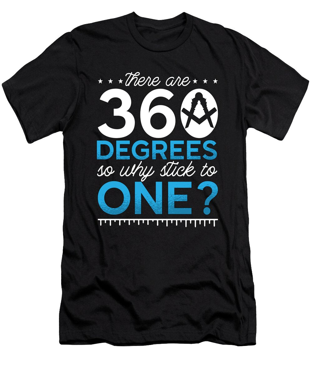 Architect There Are 360 Degrees Job Architecture Tshirtconcepts Marvin Poppe T-Shirt