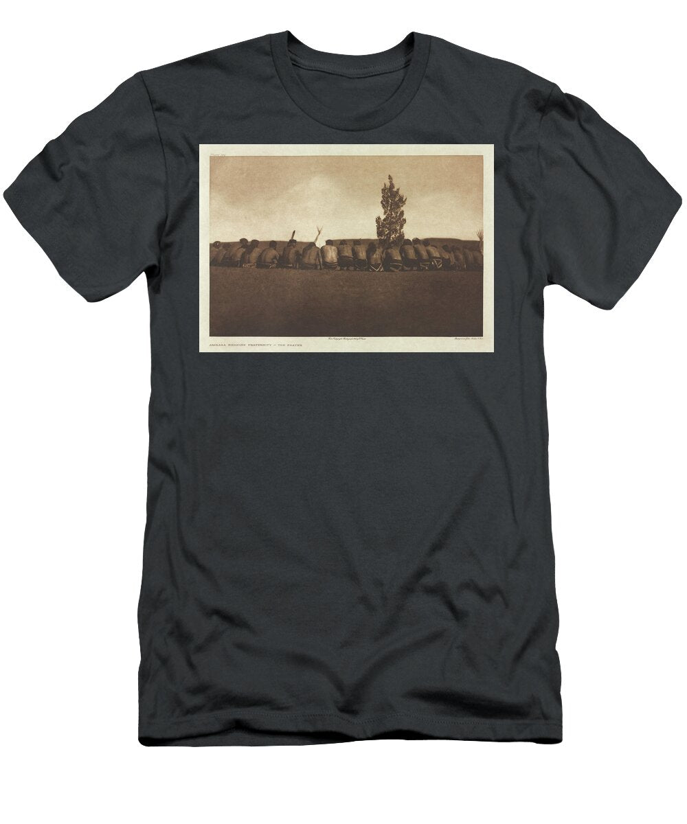 Arikara Medicine Fraternity the Prayer 1908 Edward Sheriff Curtis T-Shirt