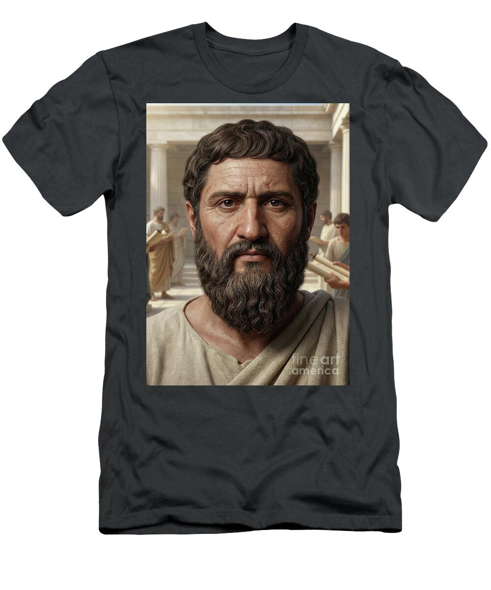 Aristotle Ancient Greek Philosopher and Polymath Gianpiero Lauretta T-Shirt