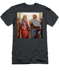 Aristotle and Plato Greek Philosophers Raphael T-Shirt