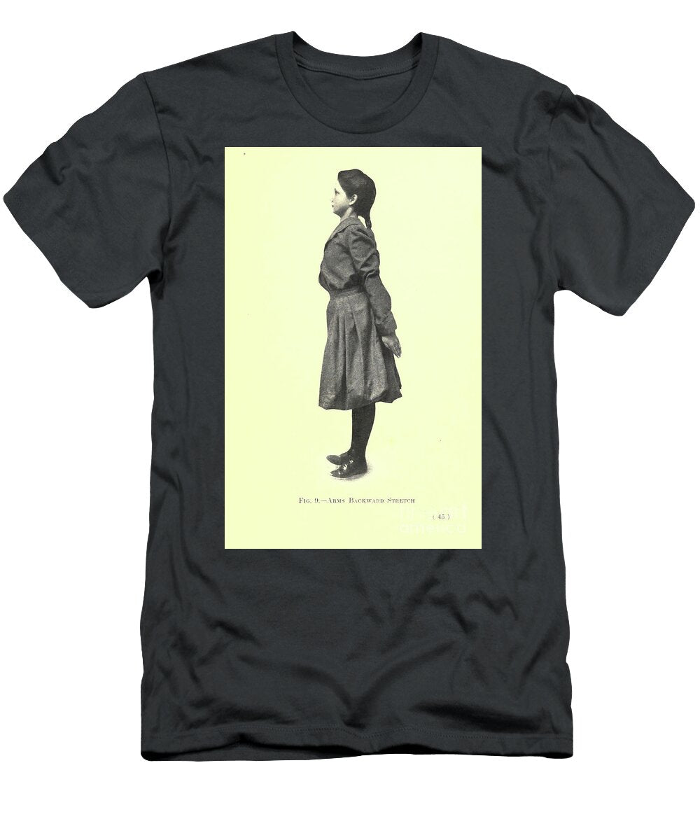 Arms Backward Stretch I Historic Illustrations T-Shirt
