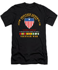 Army 15th Ag Co 1st Cavalry Div Vietnam Veteran W Vn Svc Tom Adkins T-Shirt