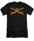Army 16th Cavalry Branch Wo Txt Tom Adkins T-Shirt