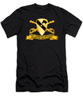 Army 1st Cavalry Division Division Artillery W Cav Br Ribbon Tom Adkins T-Shirt