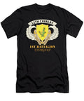 Army Airborne Badge 12th Cavalry Airborne Ssi W 12th Cav 1st Battalion Chargers X 300 Tom Adkins T-Shirt