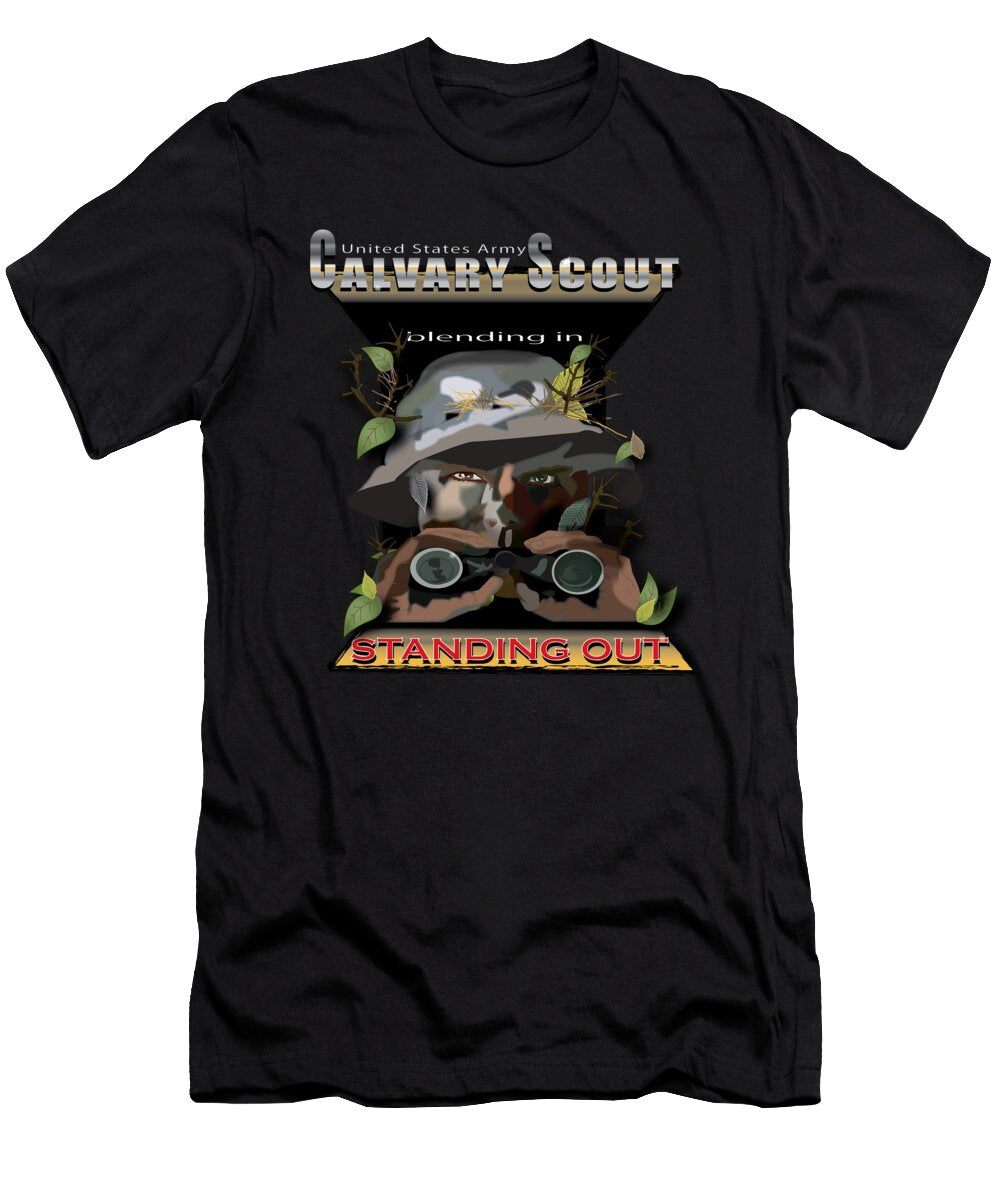 Army Cavalry Scout X 300 Tom Adkins T-Shirt