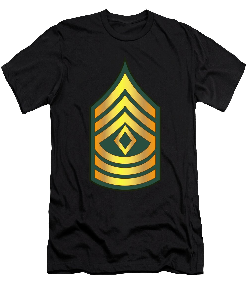 Army First Sergeant 1sg Wo Txt Tom Adkins T-Shirt