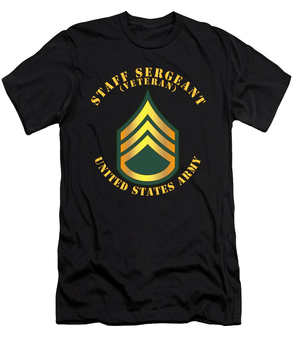 Army Staff Sergeant Ssg Veteran Tom Adkins T-Shirt