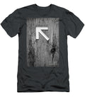 Arrow Signs Black and White Tim Hester T-Shirt