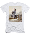 Artillery Officer Galloping to the Left Theodore Gericault T-Shirt