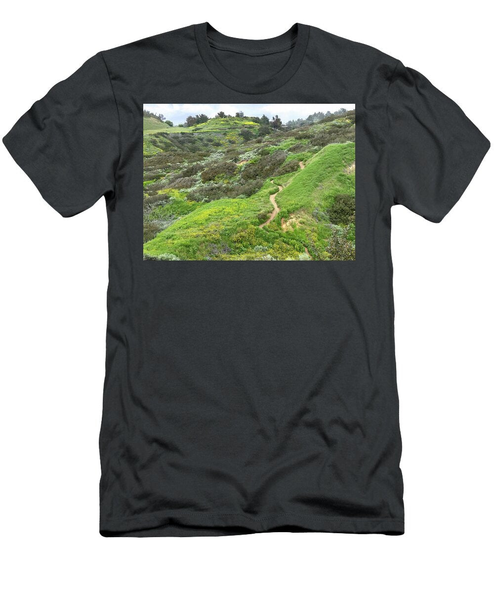 Ascending the Red Tail Trail in Early Spring Joe Schofield T-Shirt