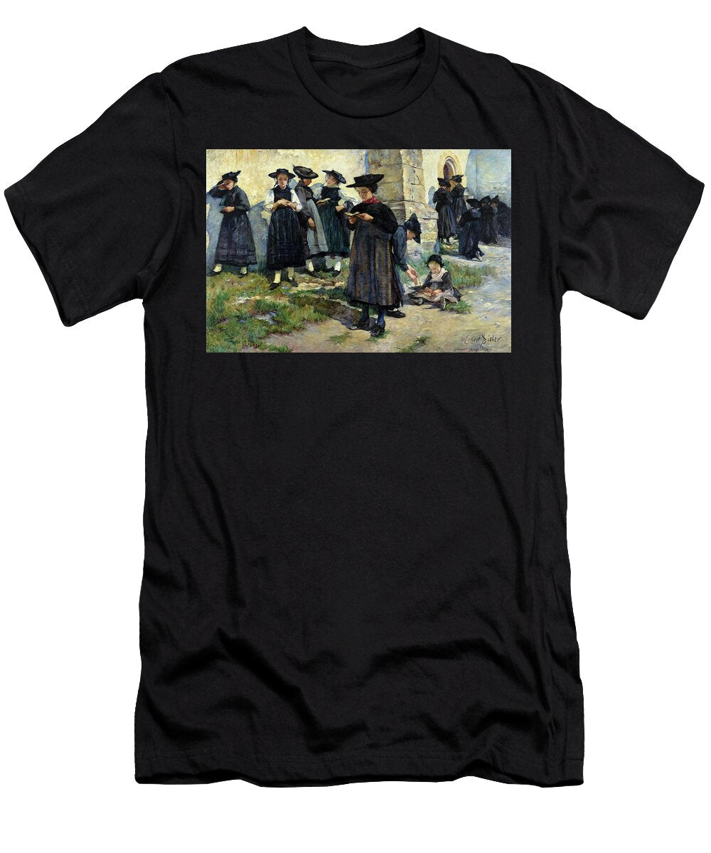 At the Church of Saint Germain in Saviese 1886 Ernest Bieler T-Shirt