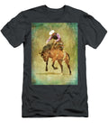 At the Rodeo Cowboy Bronco Riding Randy Steele T-Shirt