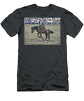 At the Rodeo Cowboy Bronco Riding Two Randy Steele T-Shirt